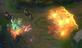 英雄联盟》2026马年龙马烈焰系列皮肤动效