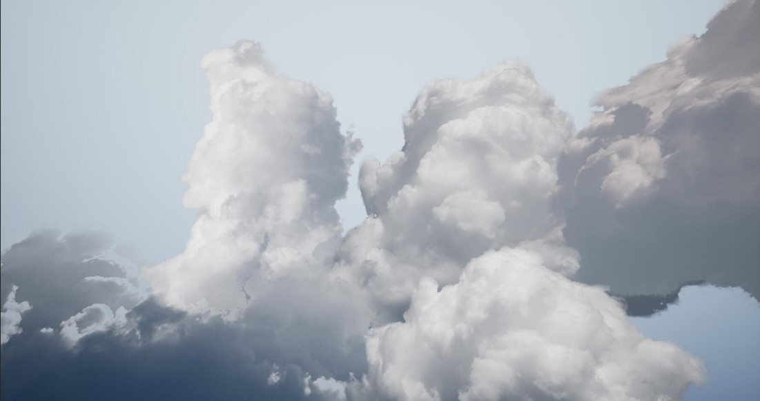 虚幻4云雾资源文件Quantum Meta Clouds