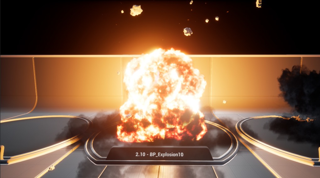 UE引擎写实爆炸特效源文件