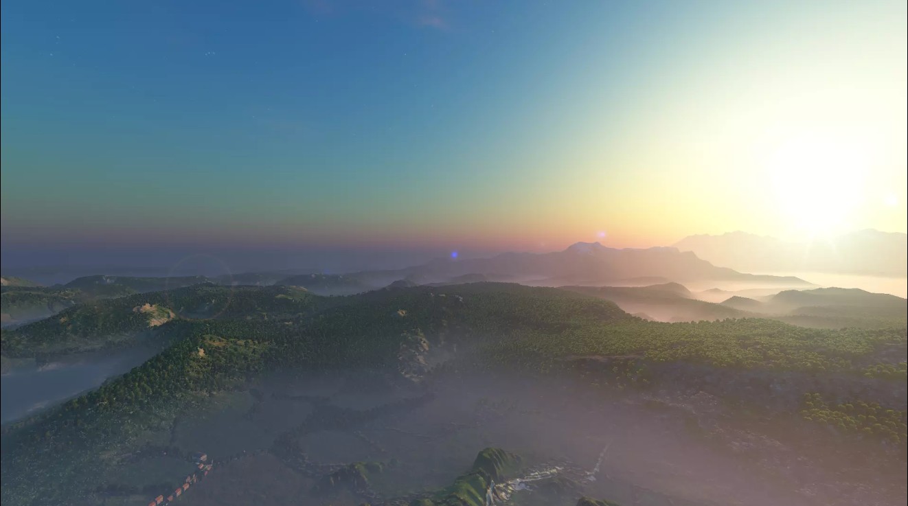 Unity3D Azure Sky动态天空盒资源包