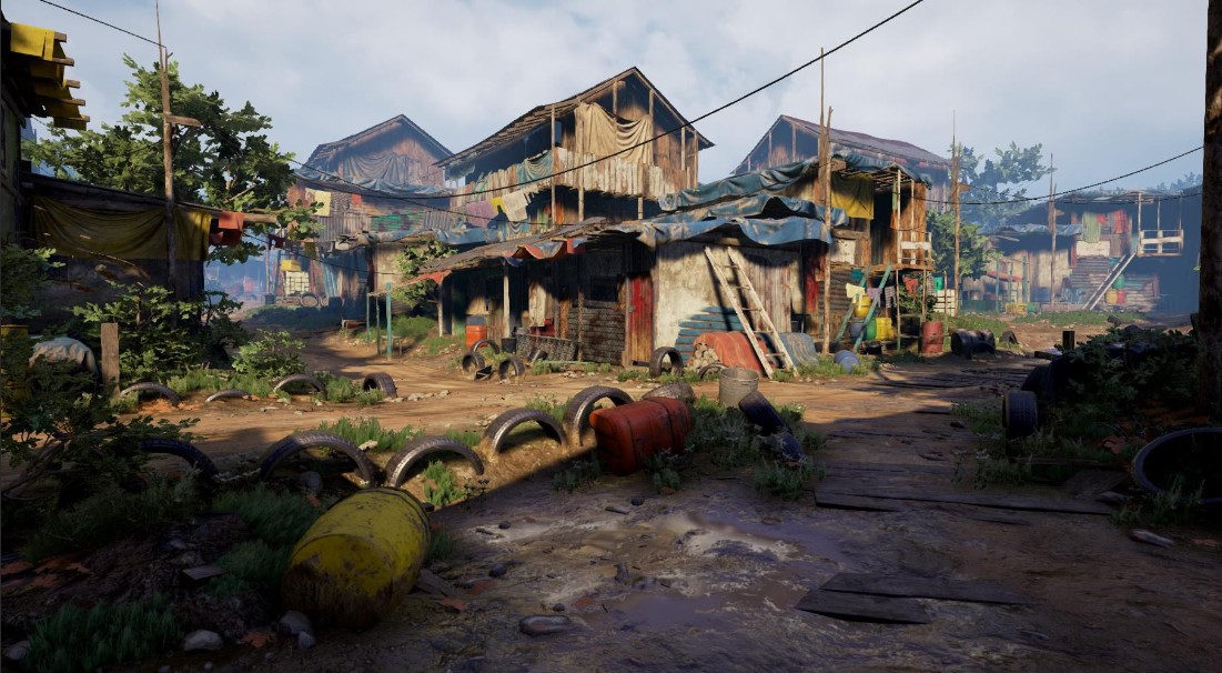 UE一套非常精致的次时代游戏场景源文件