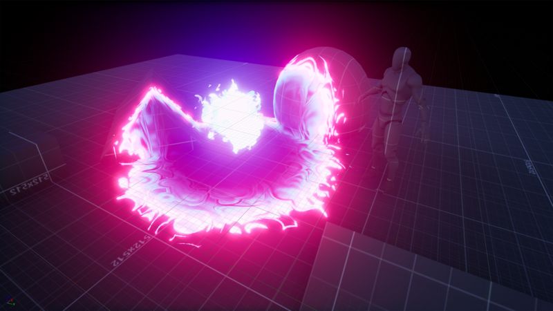 虚幻特效资源包Zone Animated Decals