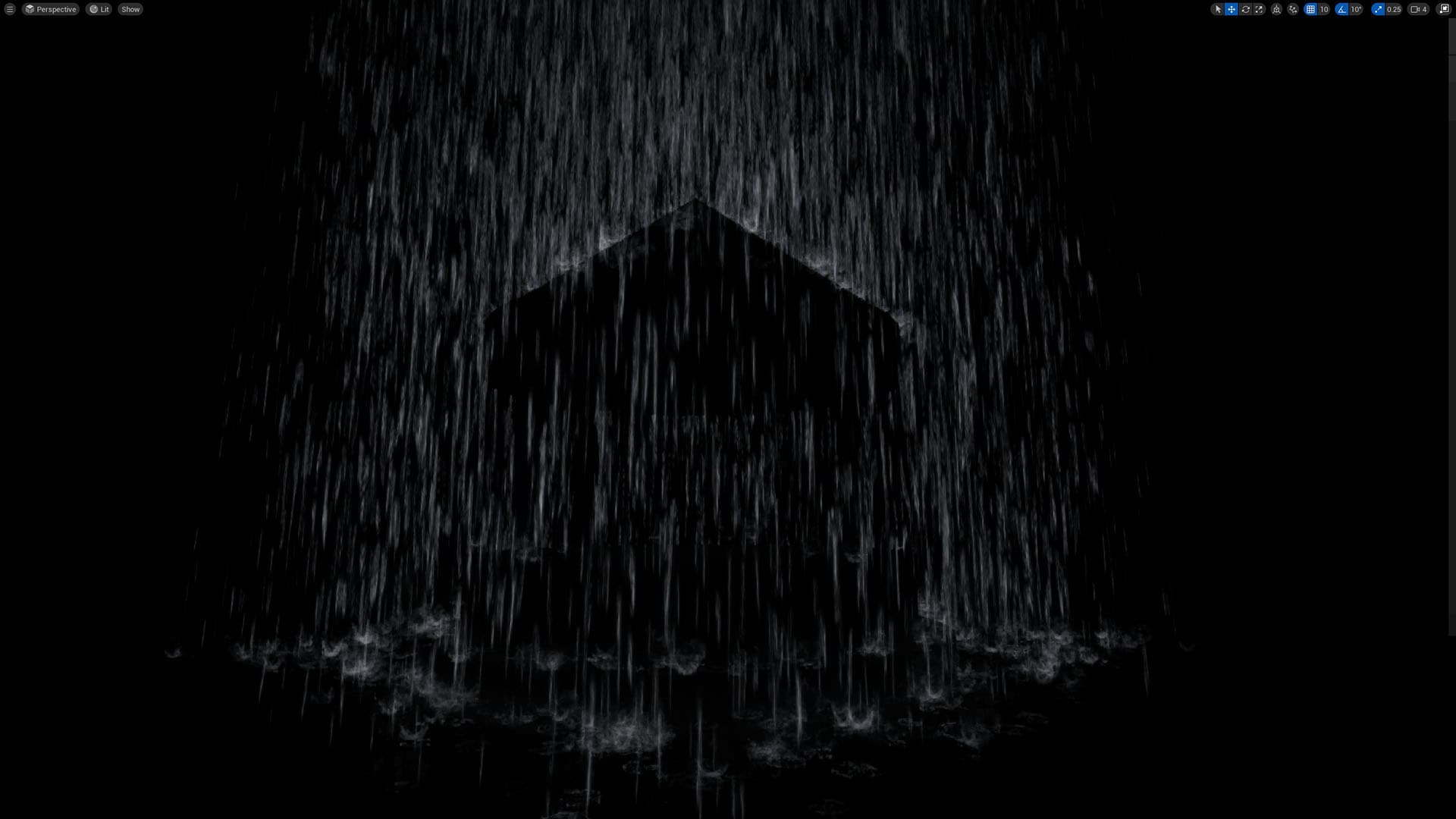 虚幻下雨天气特效系统GOOD FX  Rain