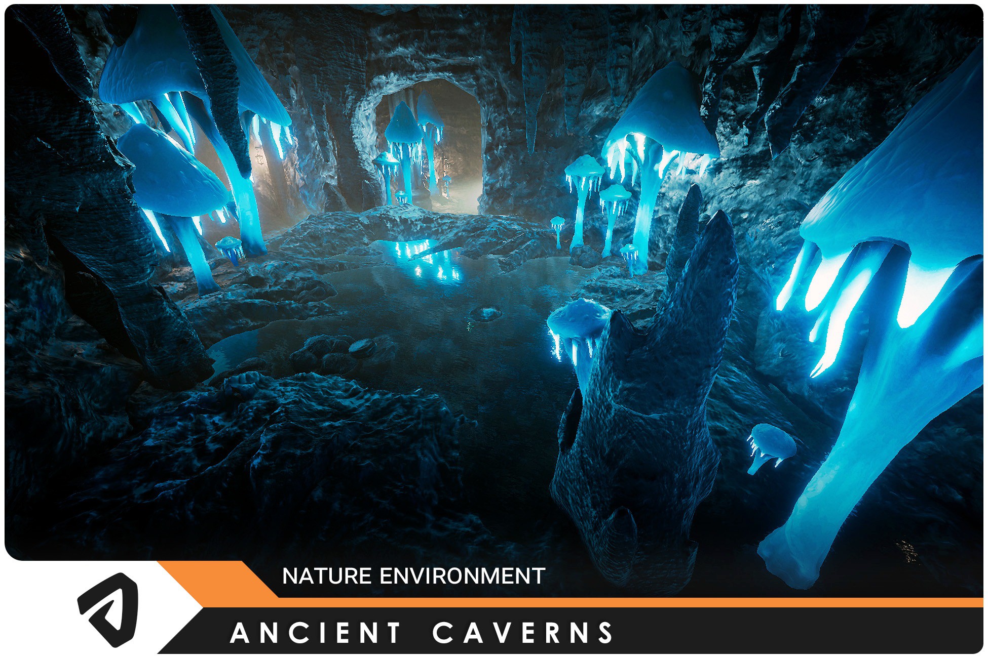 unity底下场景Ancient Caverns