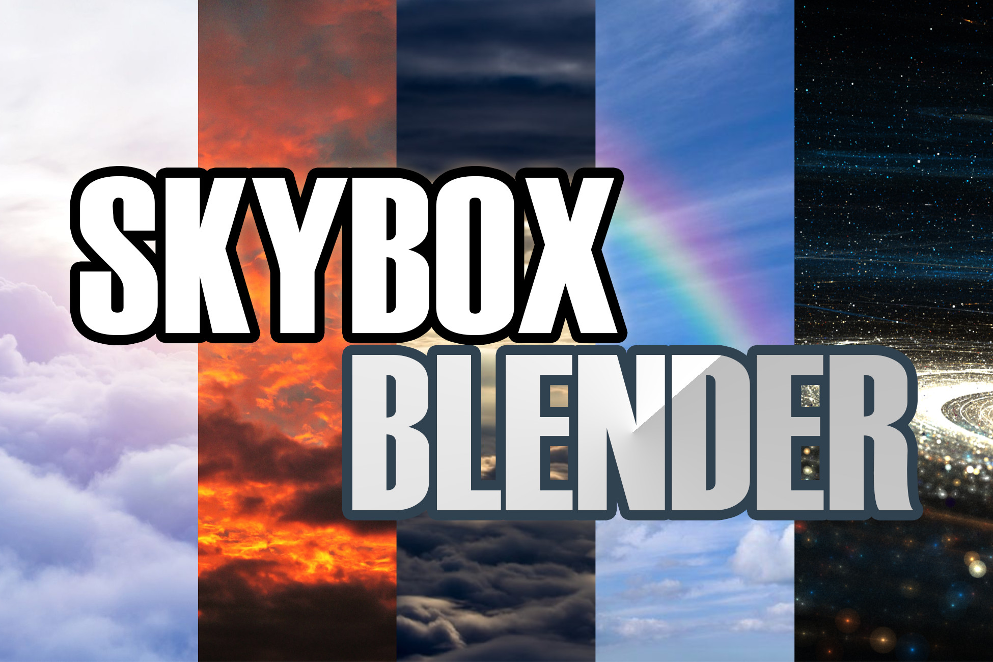 Unity Skybox Blender 天空盒