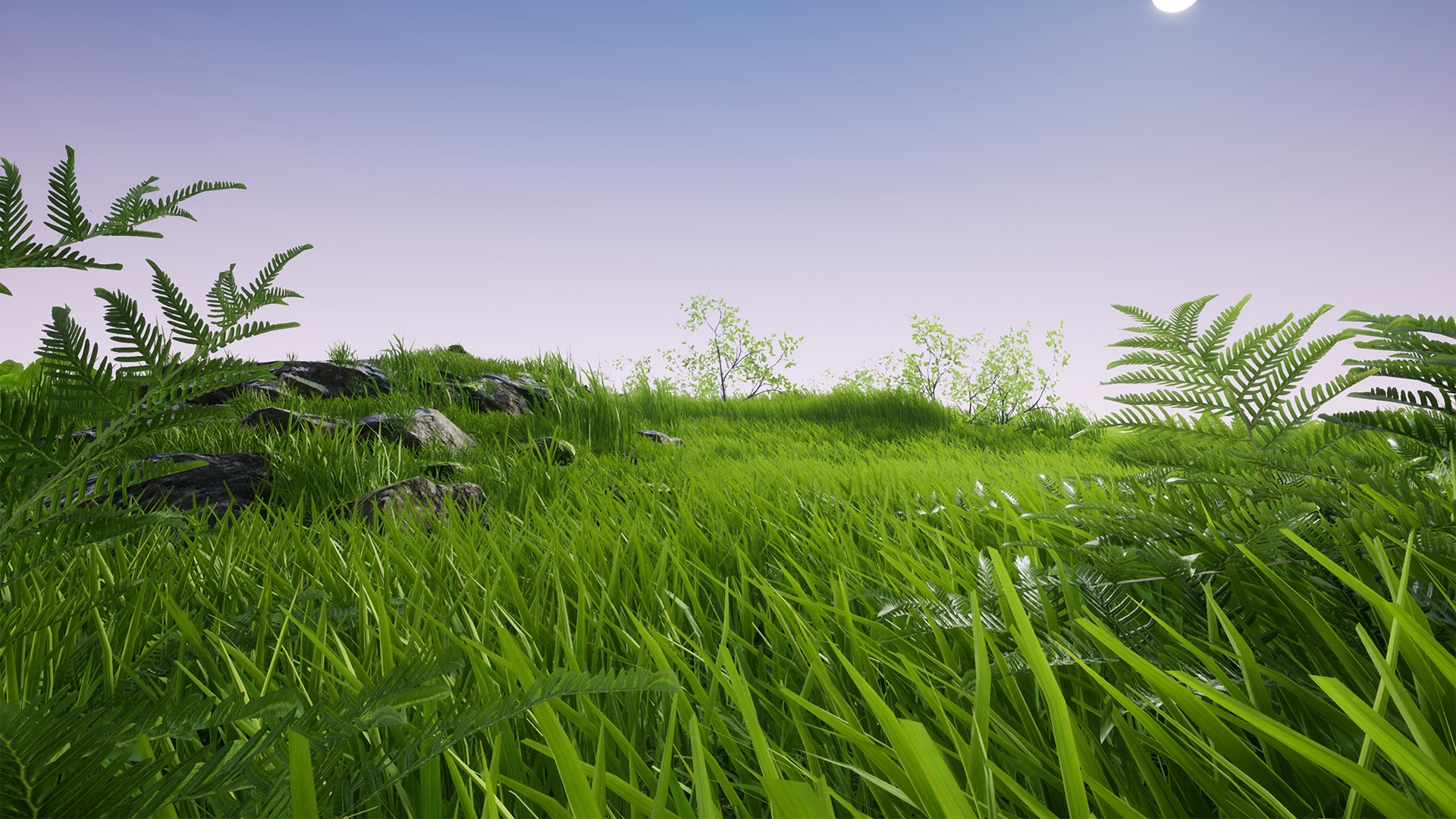 Unreal Engine UIPF交互式树叶草木植物树木游戏场景