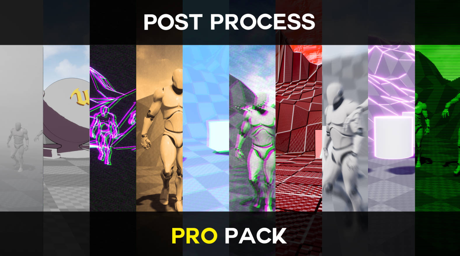 UE后处理特效插件Post Process Pro Pack