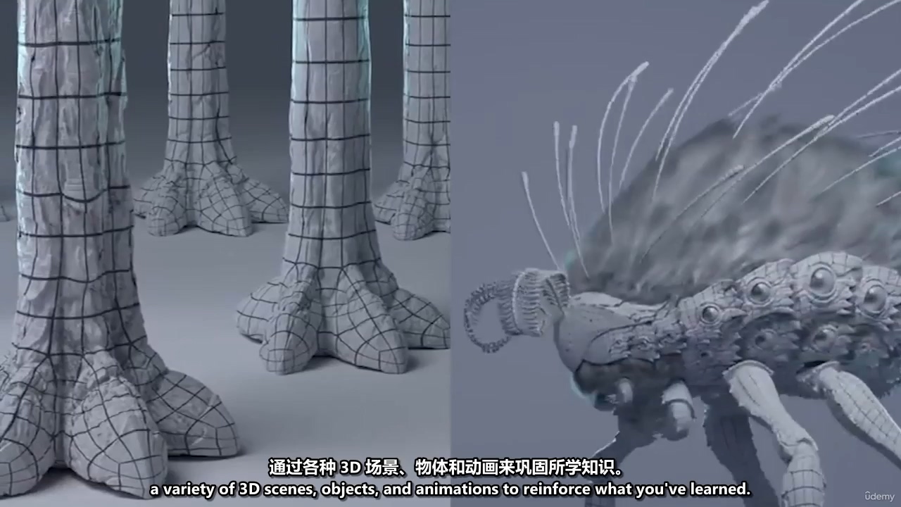 【中文字幕】Blender 3D建模动画和渲染综合指南视频教程