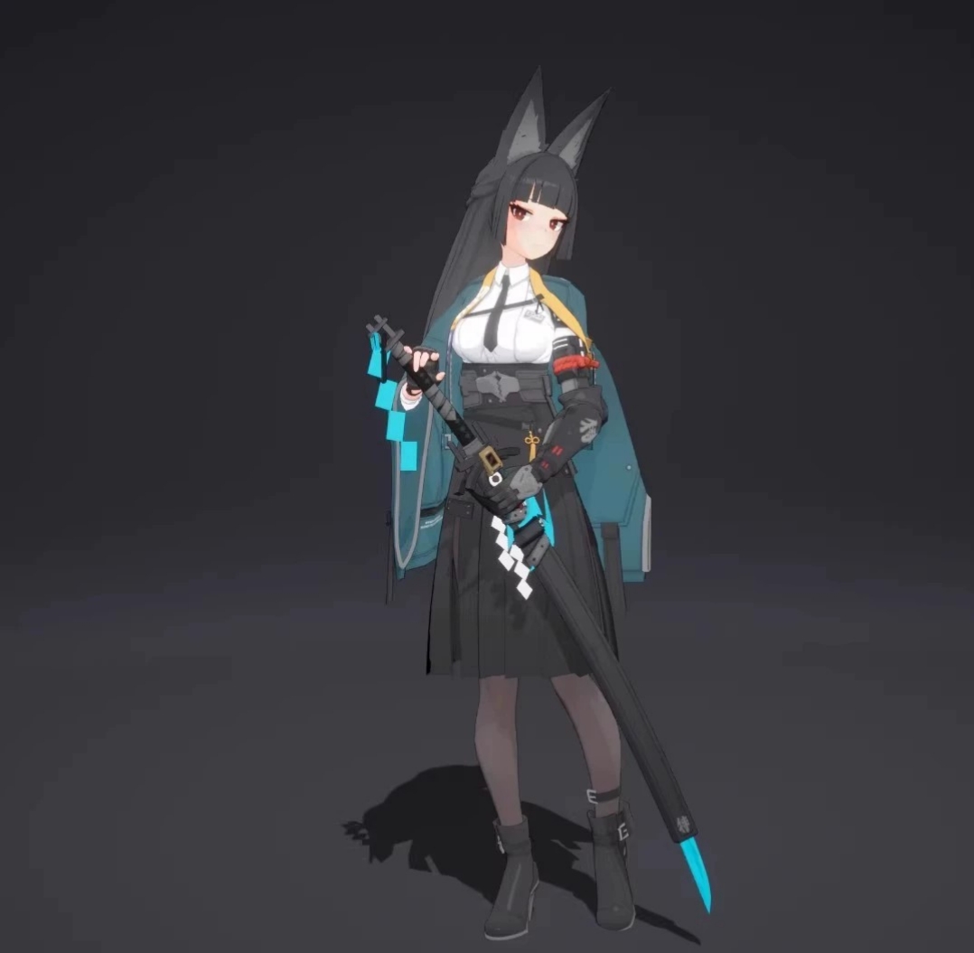 绝区零雅的模型带动作