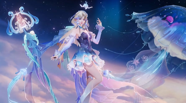 王昭君FMVP新皮肤【长夜焕生】动效