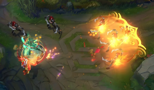 英雄联盟》2026马年龙马烈焰系列皮肤动效