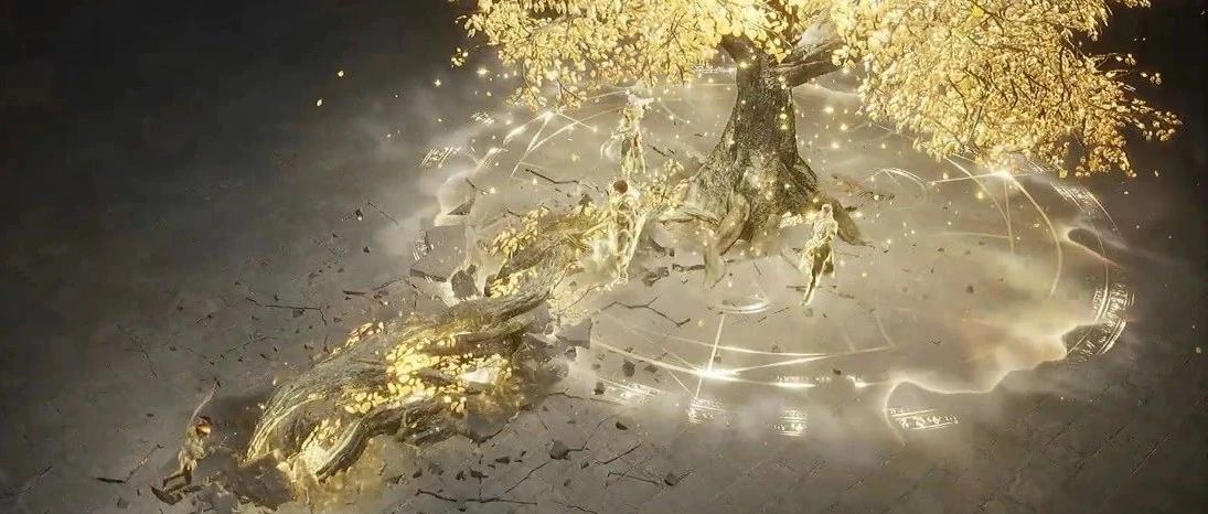 Unreal黄金圣树游戏技能特效作品与制作剖析