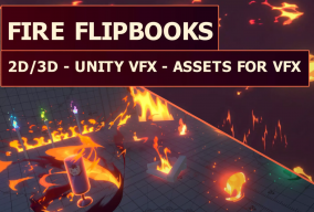 Unity3D卡通手绘火焰特效大合集