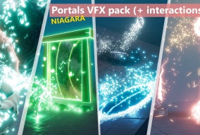 虚幻特效资源包Portals VFX pack